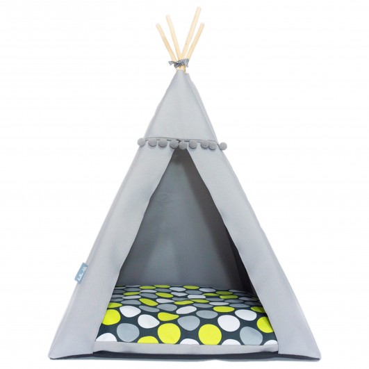 Teepee namelis-palapinė – Green Dots Halka life nameliai 
